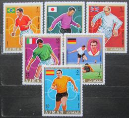 Poštové známky Adžmán 1970 MS ve futbale Mi# 525-30