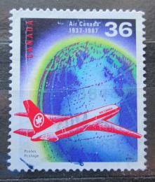 Poštová známka Kanada 1987 Air Canada, 50. výroèie Mi# 1058