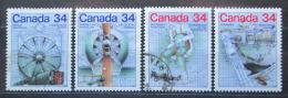 Poštové známky Kanada 1986 Objavy Mi# 999-1002