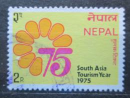 Poštová známka Nepál 1975 Rok turismu v jižní Asii Mi# 317