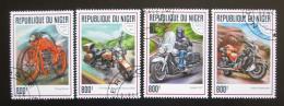 Potov znmky Niger 2017 Motocykle Mi# 5187-90 Kat 13