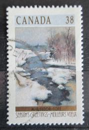 Poštová známka Kanada 1989 Vianoce, umenie Mi# 1154 A