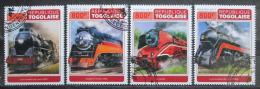 Poštové známky Togo 2017 Parní lokomotívy Mi# 8244-47 Kat 13€