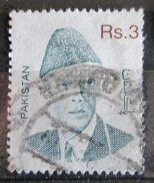 Poštová známka Pakistan 1998 Mohammed Ali Jinnah Mi# 1006