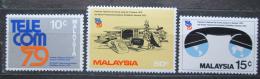 Poštové známky Malajsie 1979 Výstava TELECOM Mi# 205-07