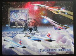 Potov znmka Svt Tom 2006 Concorde Mi# Block 533 Kat 12 - zvi obrzok