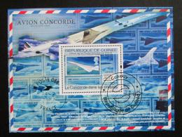 Poštová známka Guinea 2009 Concorde Mi# Block 1764 Kat 10€