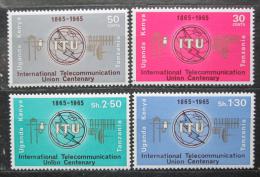 Poštové známky K-U-T 1965 ITU, 100. výroèie Mi# 140-43