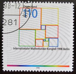 Poštová známka Nemecko 1998 Matematický kongres Mi# 2005