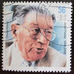 Poštová známka Nemecko 2002 Josef Felder, politik Mi# 2273
