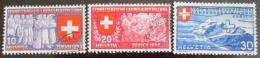Poštové známky Švýcarsko 1939 Národní výstava Mi# 335-37