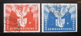 Poštové známky DDR 1951 Prezidenti Mi# 284-85 Kat 65€