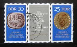 Poštové známky DDR 1970 Nìmecký kulturní spolek Mi# 1592-93 Kat 20€