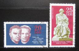 Poštové známky DDR 1970 Boj proti fašismu Mi# 1603-04