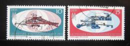 Poštové známky DDR 1971 Lipský ve¾trh Mi# 1653-54