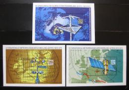 Poštové známky DDR 1972 Kongres meteorologie Mi# Block 34-36 Kat 7.50€