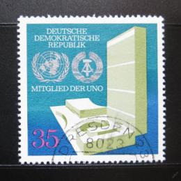 Poštová známka DDR 1973 Vstup do OSN Mi# 1883