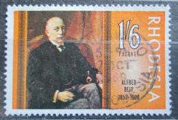 Poštová známka Rhodésia, Zimbabwe 1968 Alfred Beit, vìdec Mi# 74