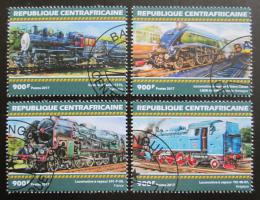 Poštové známky SAR 2017 Staré parní lokomotívy Mi# 6950-53 Kat 16€