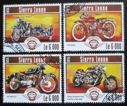 Potov znmky Sierra Leone 2015 Motocykle Mi# 6249-53 Kat 11