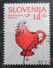 Poštová známka Slovinsko 1997 Džbán na víno Mi# 205