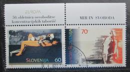 Poštové známky Slovinsko 1995 Európa CEPT Mi# 110-11