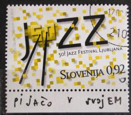 Poštová známka Slovinsko 2009 Jazzový festival Mi# 734