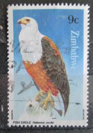 Poštová známka Zimbabwe 1984 Orol jasnohlasý Mi# 297