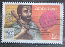 Potov znmka Zimbabwe 1985 Mutapa Gatsi Rusere Mi# 331 - zvi obrzok