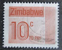 Potov znmka Zimbabwe 1985 Nominl, doplatn Mi# 24 - zvi obrzok