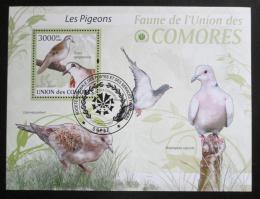 Poštová známka Komory 2009 Holubi Mi# 2425 Kat 15€ - zväèši� obrázok