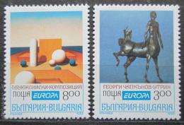 Poštové známky Bulharsko 1993 Európa CEPT, umenie Mi# 4047-48