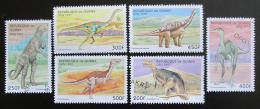 Poštové známky Guinea 1997 Prehistorická fauna Mi# 1709-14 Kat 8€ - zväèši� obrázok
