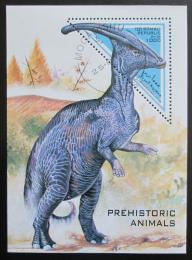 Poštová známka Somálsko 1997 Parasaurolopus Mi# N/N