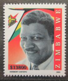 Poštová známka Zimbabwe 2005 Herbert Wiltshire Hamandishe Chitepo Mi# 823