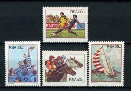 Poštové známky JAR 1983 Šport Mi# 634-37