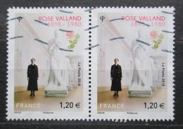 Poštové známky Francúzsko 2018 Rose Valland pár Mi# 7172