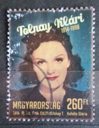 Poštová známka Maïarsko 2014 Klári Tolnay, spisovatel Mi# 5686