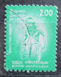 Poštová známka Srí Lanka 2001 Bubeník Mi# 1310