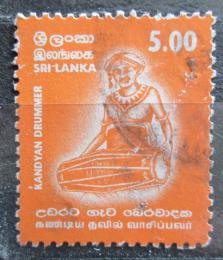 Poštová známka Srí Lanka 2001 Bubeník Mi# 1314