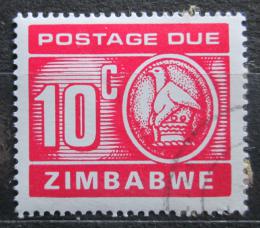 Potov znmka Zimbabwe 1980 Nominl, doplatn Mi# 20 - zvi obrzok