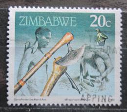Potov znmka Zimbabwe 1990 Sekera Mi# 425