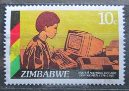 Potov znmka Zimbabwe 1985 Sekretka Mi# 335