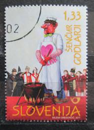 Poštová známka Slovinsko 2011 Karneval Mi# 882