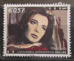 Poštová známka Grécko 2009 Tzeni Karezi, hereèka Mi# 2497