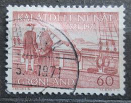 Poštová známka Grónsko 1970 Osadníci z Evropy Mi# 77