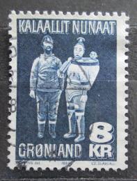 Poštová známka Grónsko 1980 Døevìné sochy, Johannes Kreutzmann Mi# 119