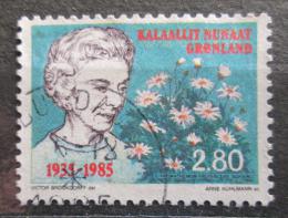 Poštová známka Grónsko 1985 Krá¾ovna Ingrid Mi# 159