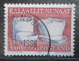Poštová známka Grónsko 1988 Staré pøedmìty denní potøeby Mi# 186