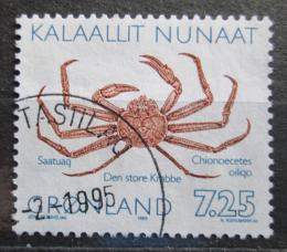 Poštová známka Grónsko 1993 Krab Mi# 232 I Kat 3.80€